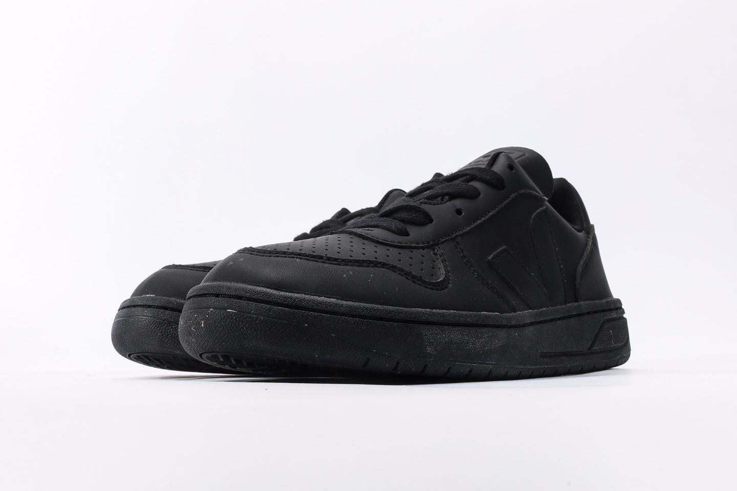 V-12 LEATHER ALL BLACK