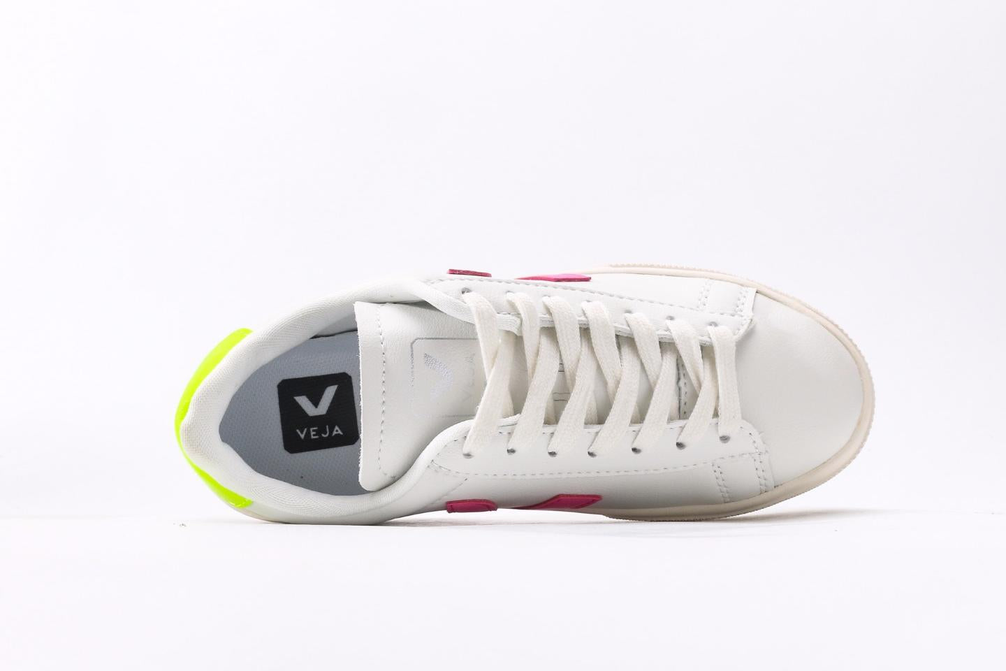 CAMPO LEATHER WHITE-PINK GREEN