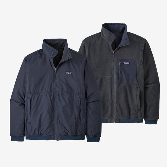 Men's Reversible Shelled Microdini Fleece Jacket