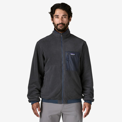 Men's Reversible Shelled Microdini Fleece Jacket