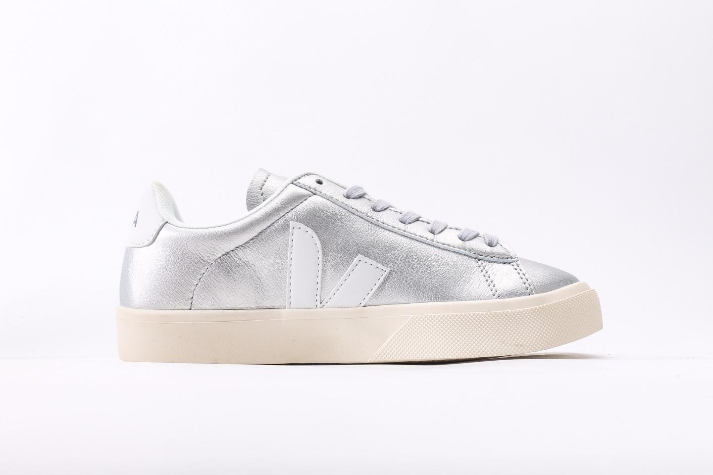 CAMPO LEATHER SILVERY WHITE