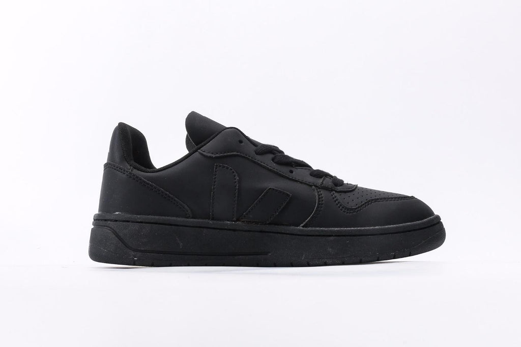 V-12 LEATHER ALL BLACK