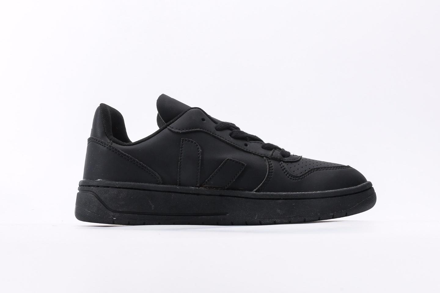 V-12 LEATHER ALL BLACK