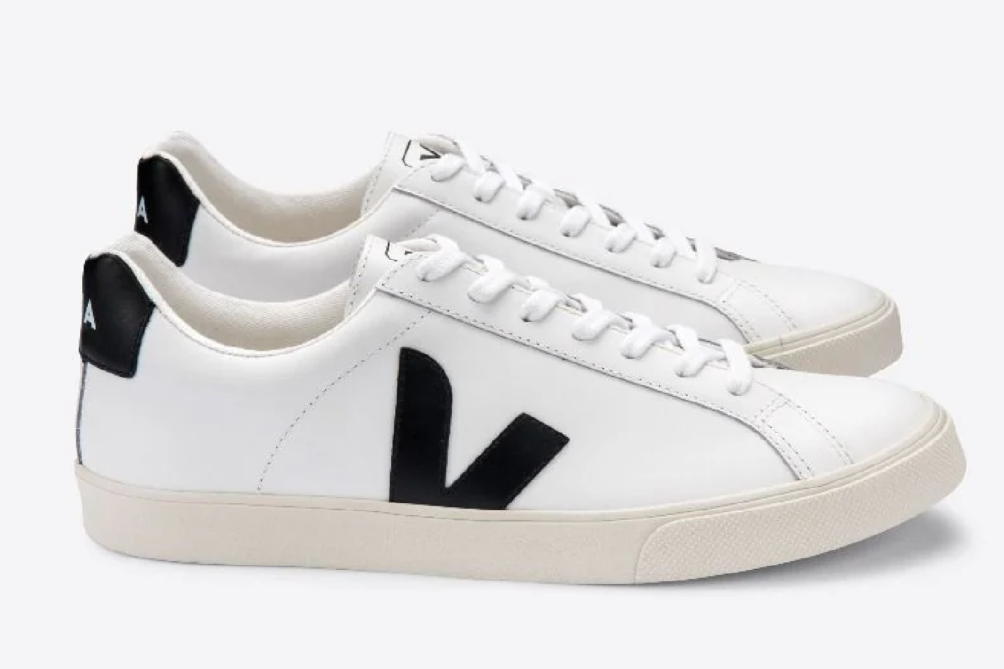 Esplar Leather White Black
