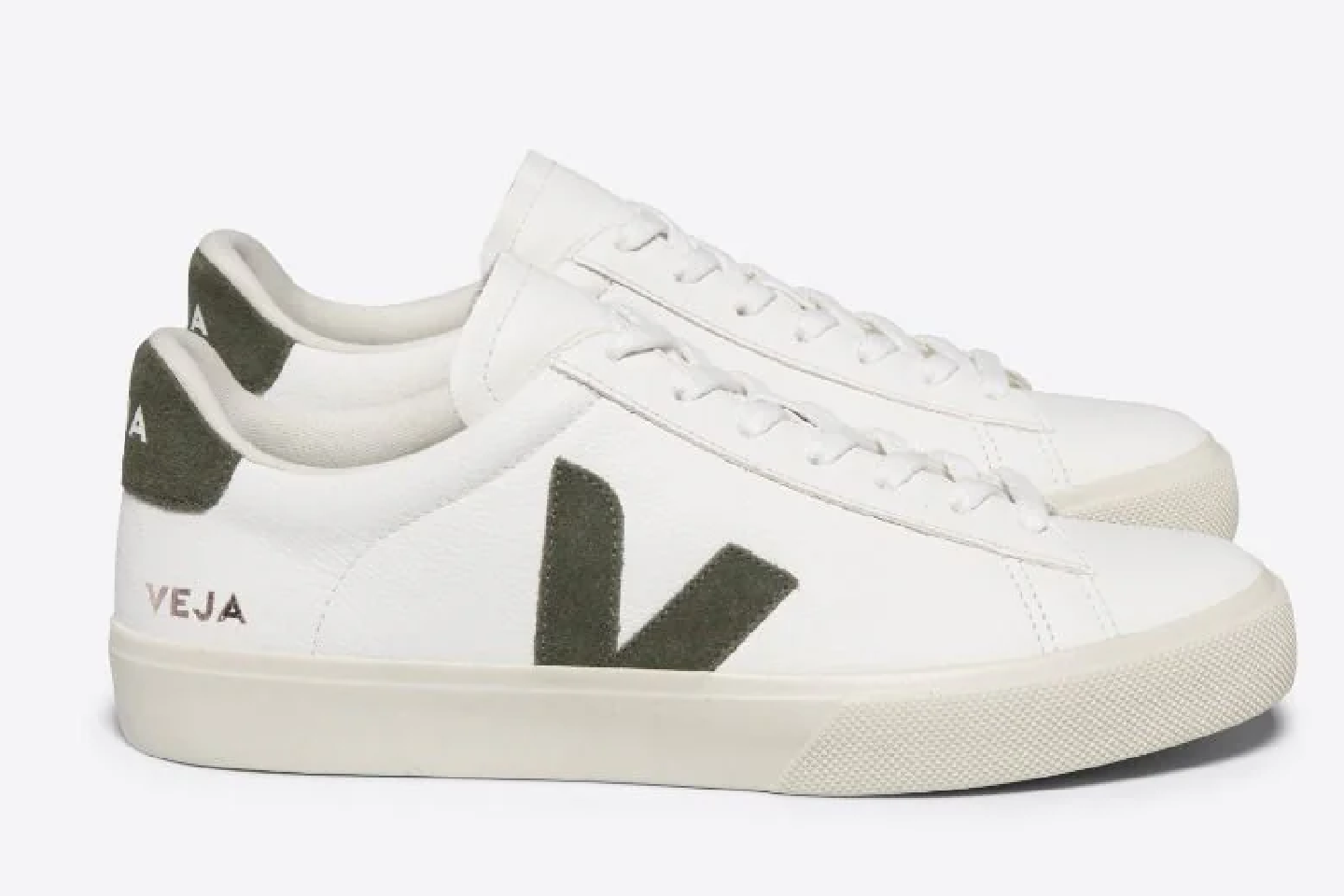 Campo Chromefree Leather White Kaki