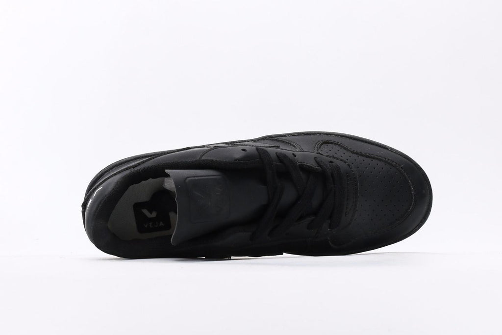 V-12 LEATHER ALL BLACK